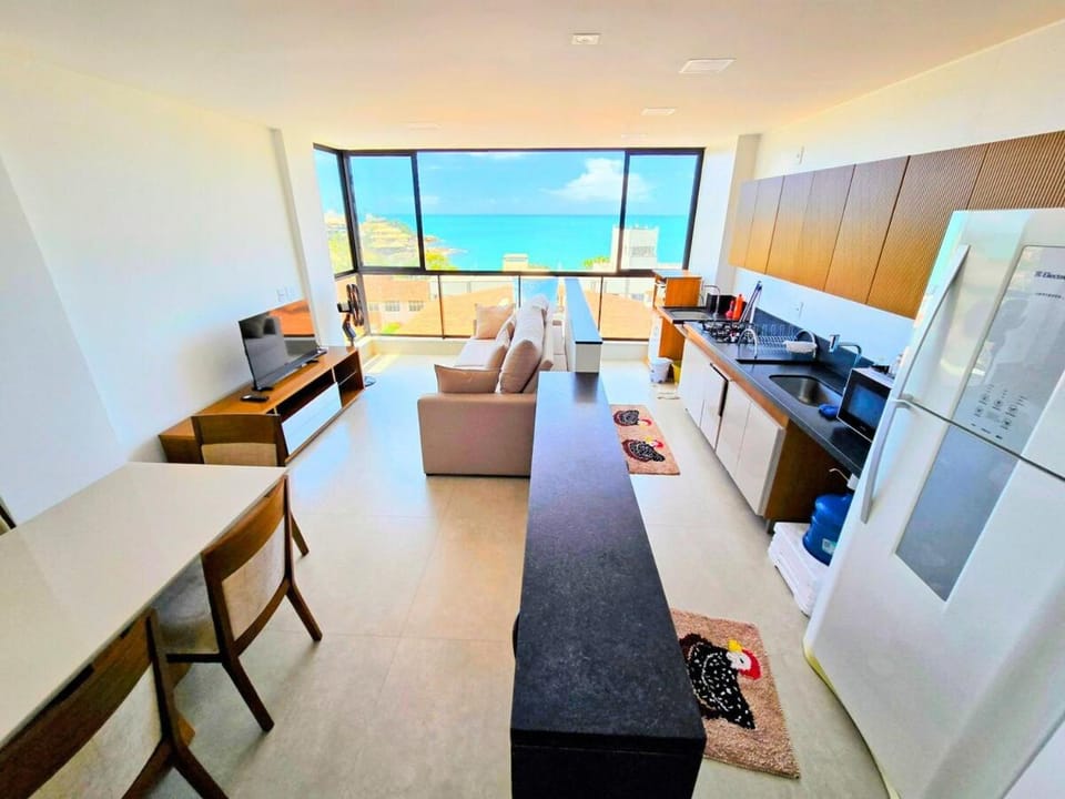 Apt 3Q vista incrível costa Azul 2vgs garagem Apartment in Anchieta