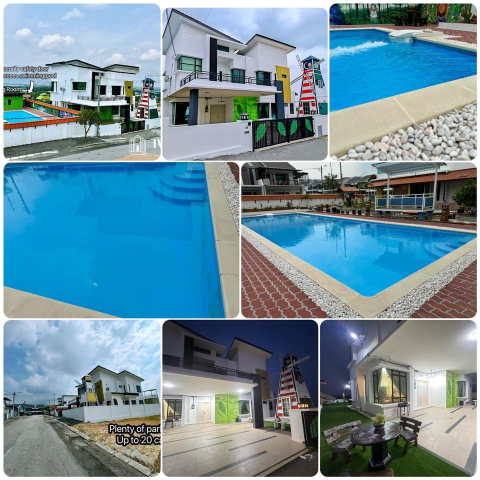 Property building, Pool view, Swimming pool