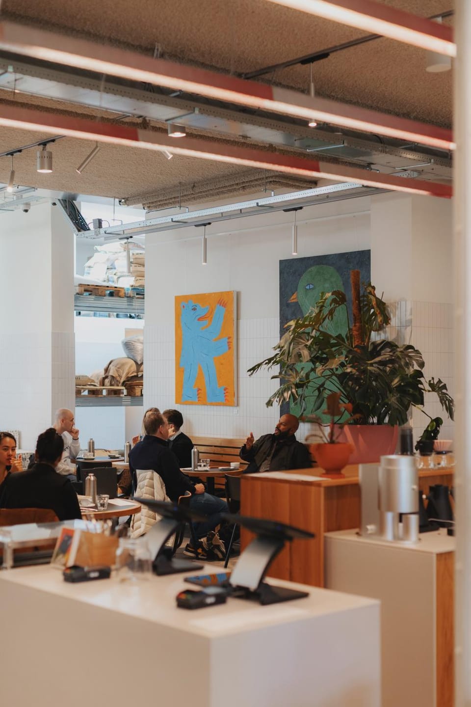 Property building, People, Breakfast