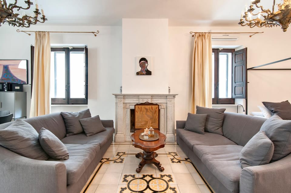 Living room, Bedroom