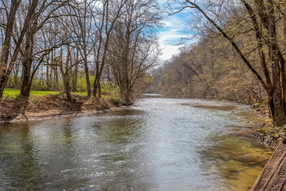 Nearby landmark, Spring, Day, Neighbourhood, Natural landscape, Fishing, Fishing, View (from property/room), View (from property/room), Decorative detail, Decorative detail, Mountain view, Mountain view, River view, River view