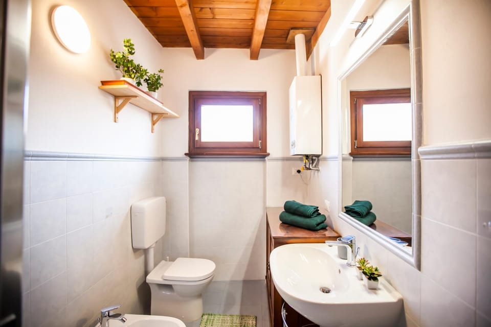 Toilet, Bathroom, bidet, towels