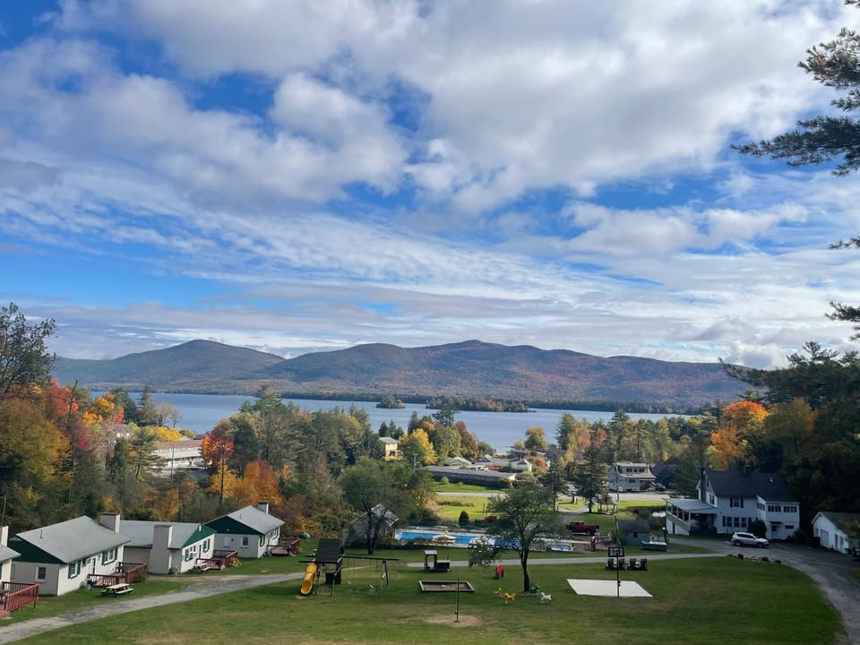Natural landscape, Lake view, Mountain view