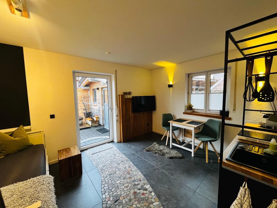 Living room, Bedroom