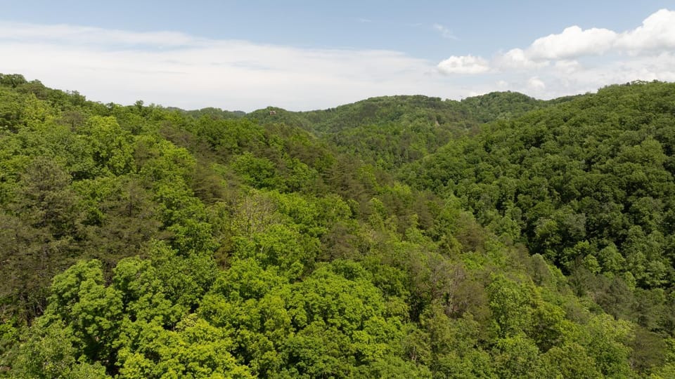 Spring, Day, Natural landscape, Bird's eye view, Mountain view