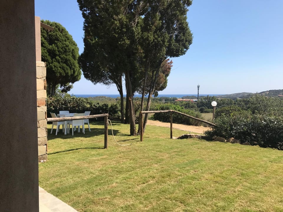 Natural landscape, Garden, Garden view, Sea view