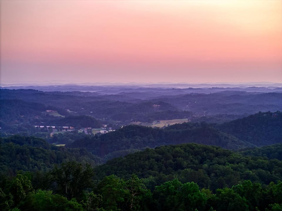 Day, Natural landscape, Bird's eye view, Mountain view, Sunrise
