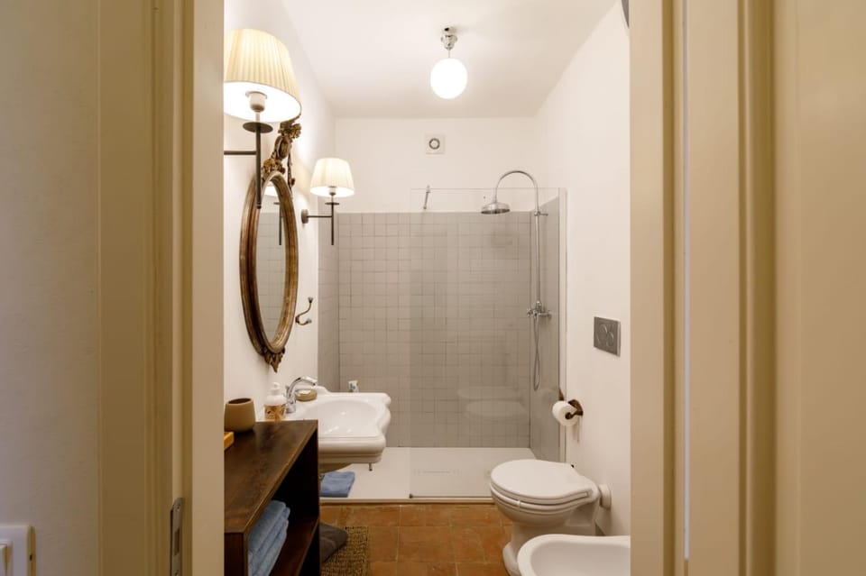 Shower, Toilet, Bathroom, bidet, towels