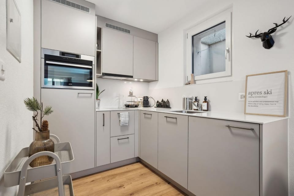 Coffee/tea facilities, Kitchen or kitchenette, dishwasher, stove