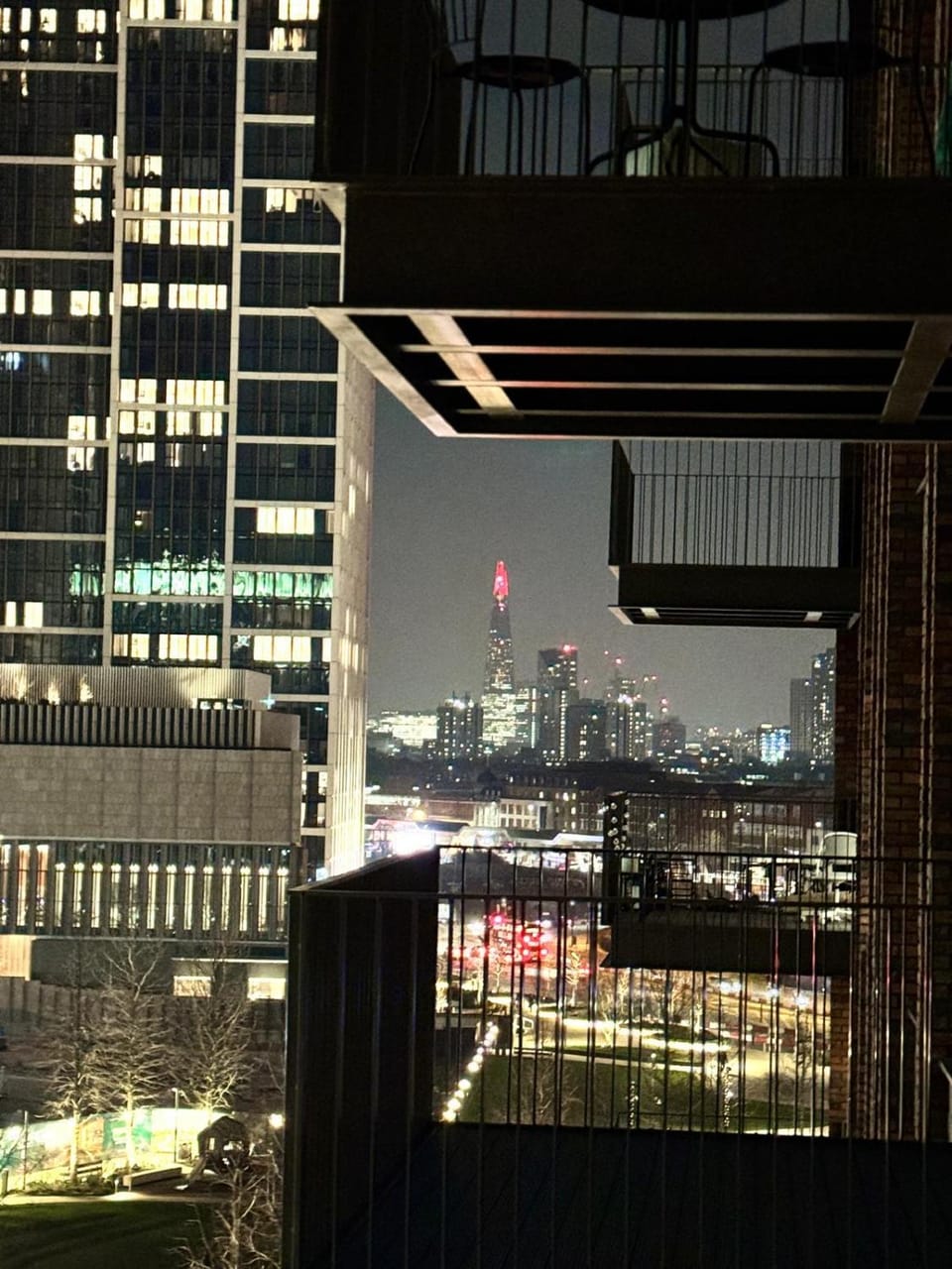 Night, City view