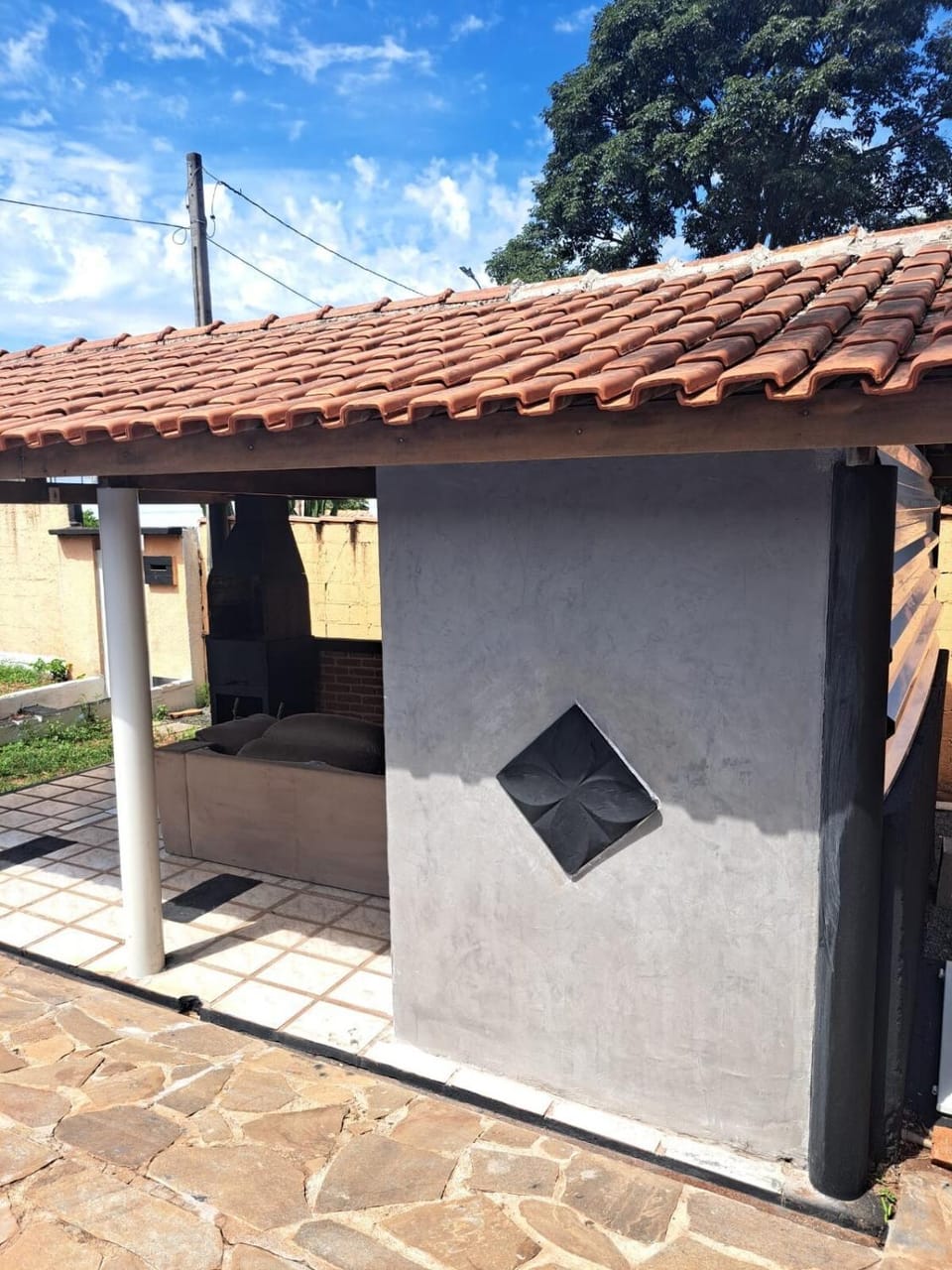 Área de lazer camping Chalet in São Carlos