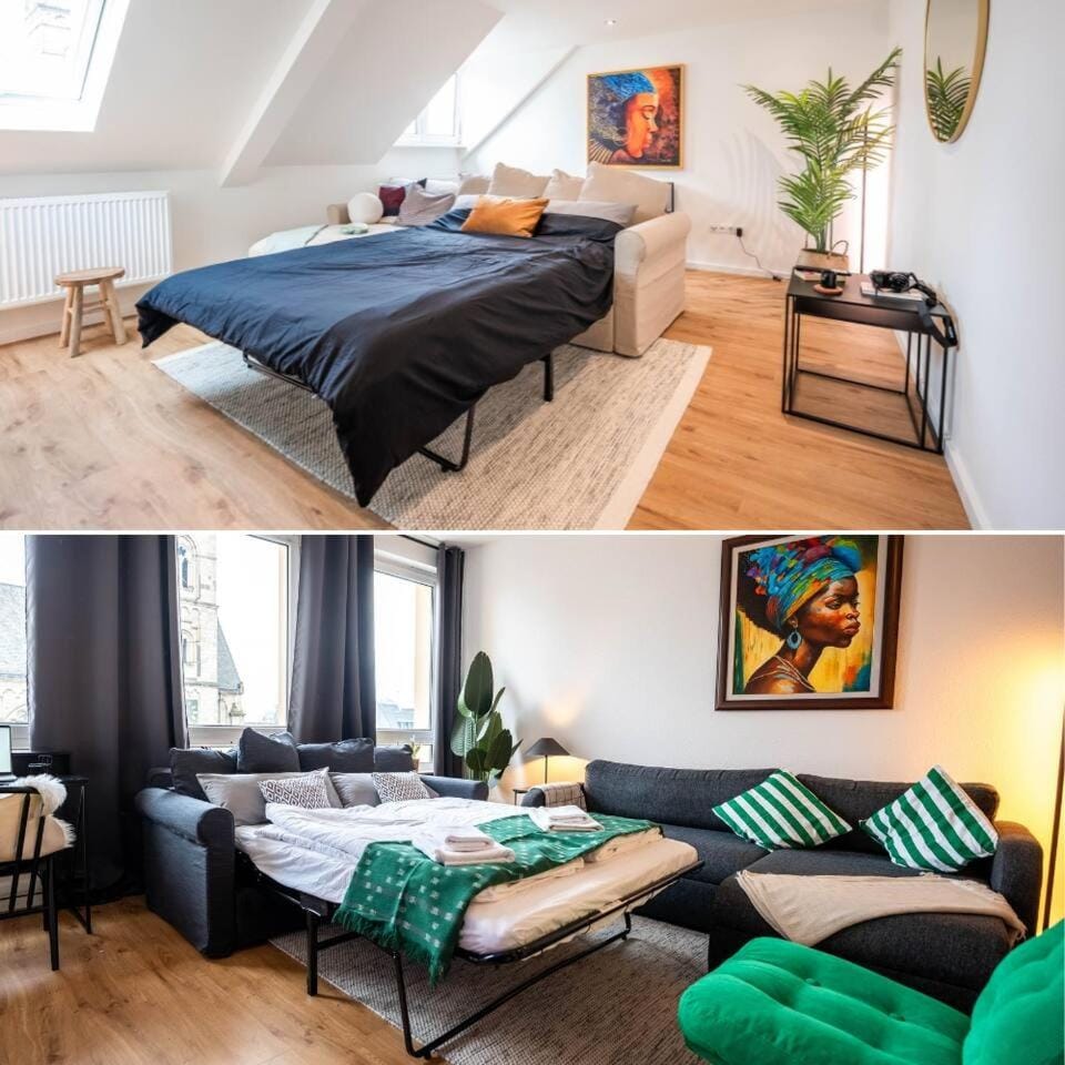 3-Floor Oasis in the Heart of Koblenz, Sleeps 16 Apartment in Koblenz
