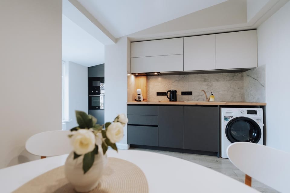 Kitchen or kitchenette, dishwasher, oven, pet friendly, washing machine