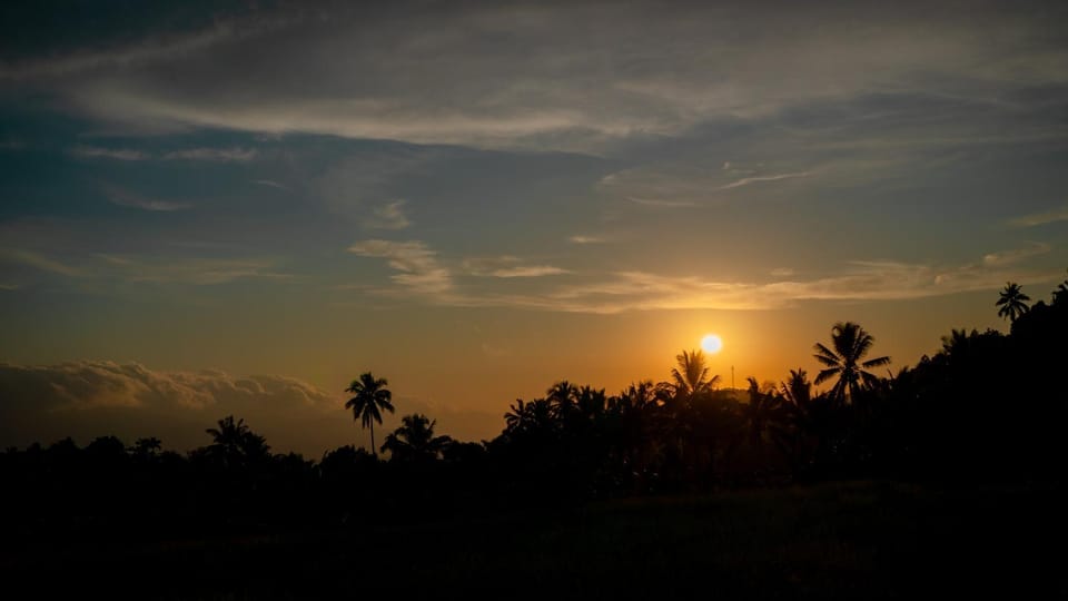 Natural landscape, Sunset