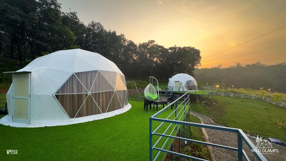 Wildglamps Athirappilly Luxury tent in Kerala