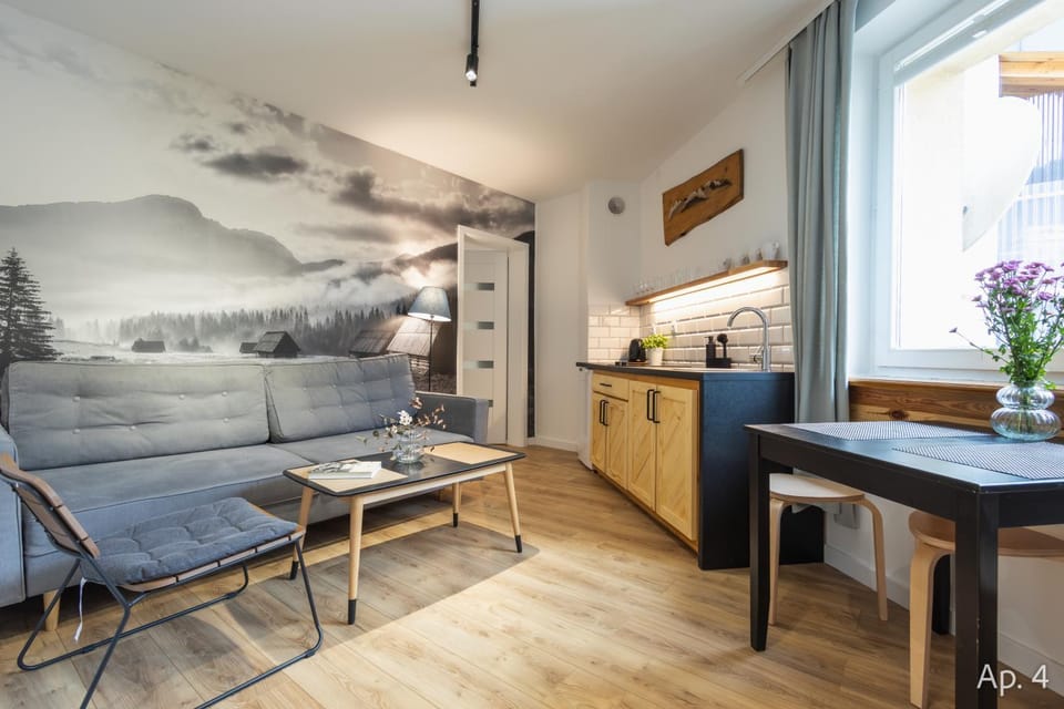 Kitchen or kitchenette, Living room