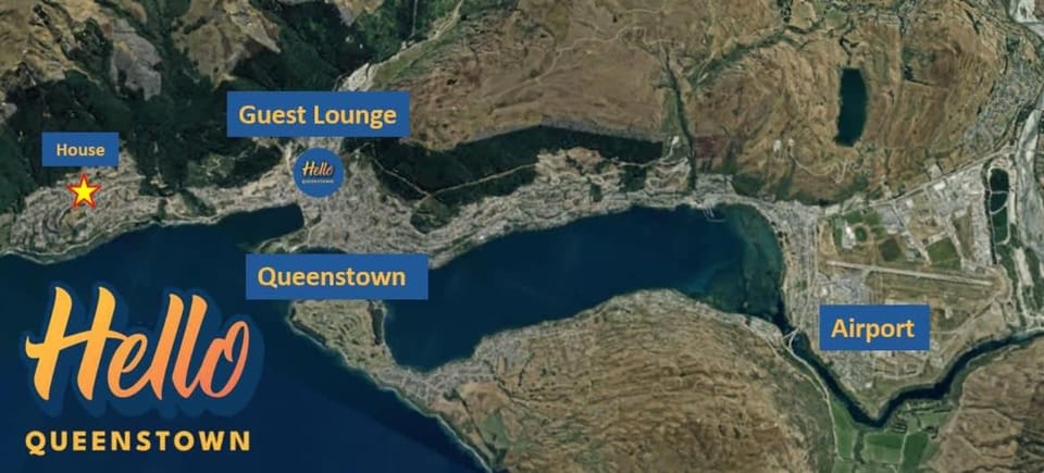 Spectacular views large 3-bedroom house House in Queenstown