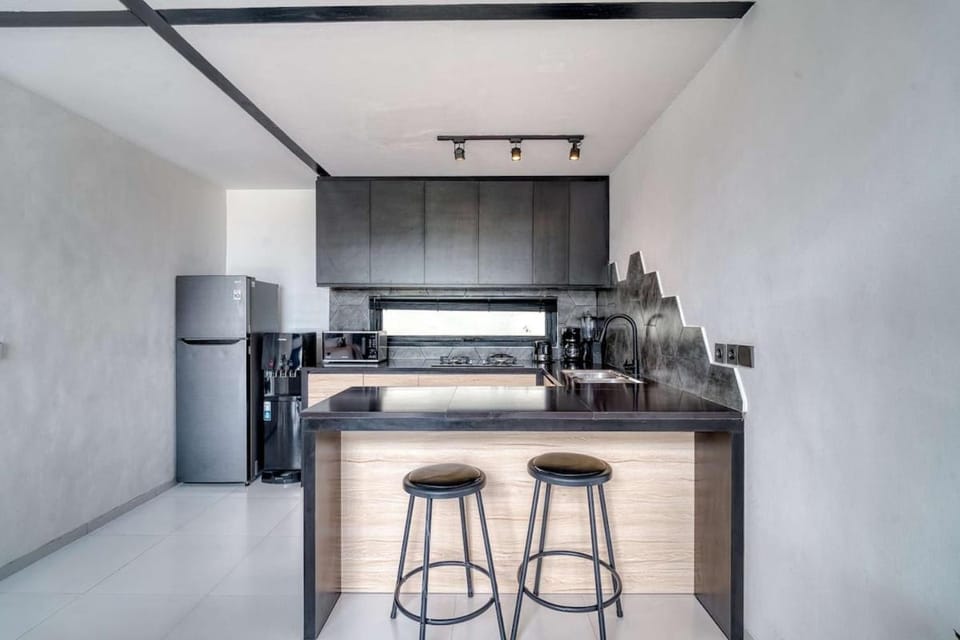 Echo Haven A3 1BR Loft In Canggu Apartment in North Kuta
