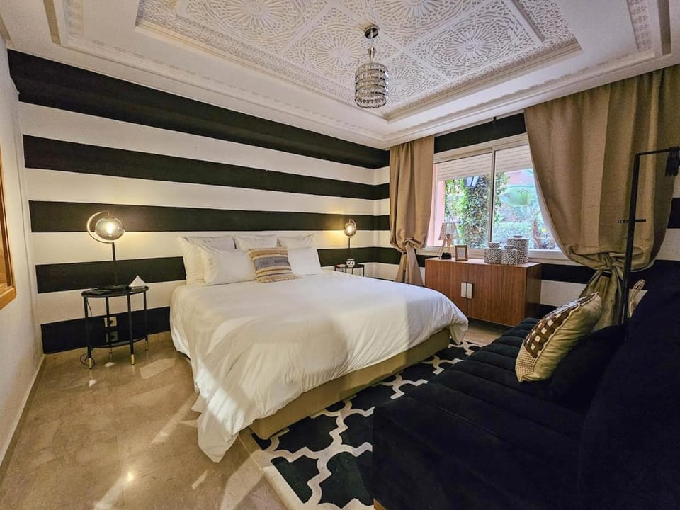 Oasis - 7 min from Majorelle - Medina and Nightlife with AC and Pool Apartment in Marrakesh
