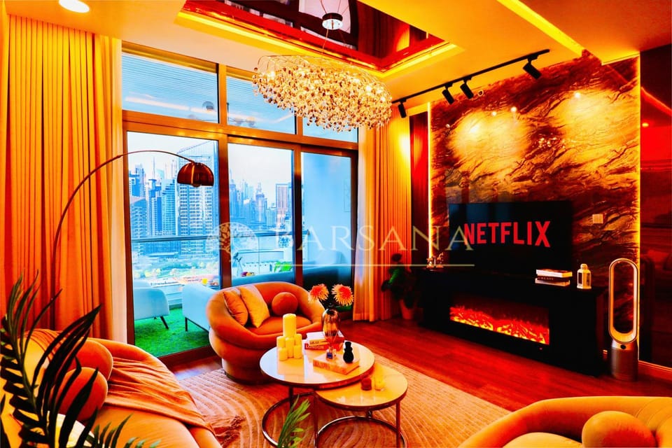 TV and multimedia, Living room, fireplace