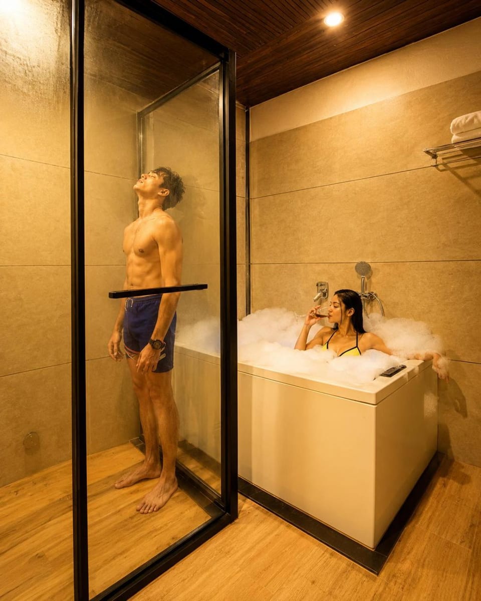 Sauna, Bathroom, Bath