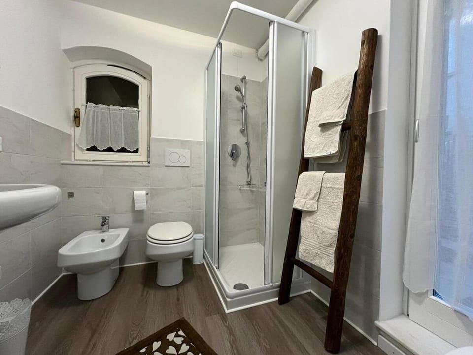 Shower, Toilet, Bathroom, bidet, towels