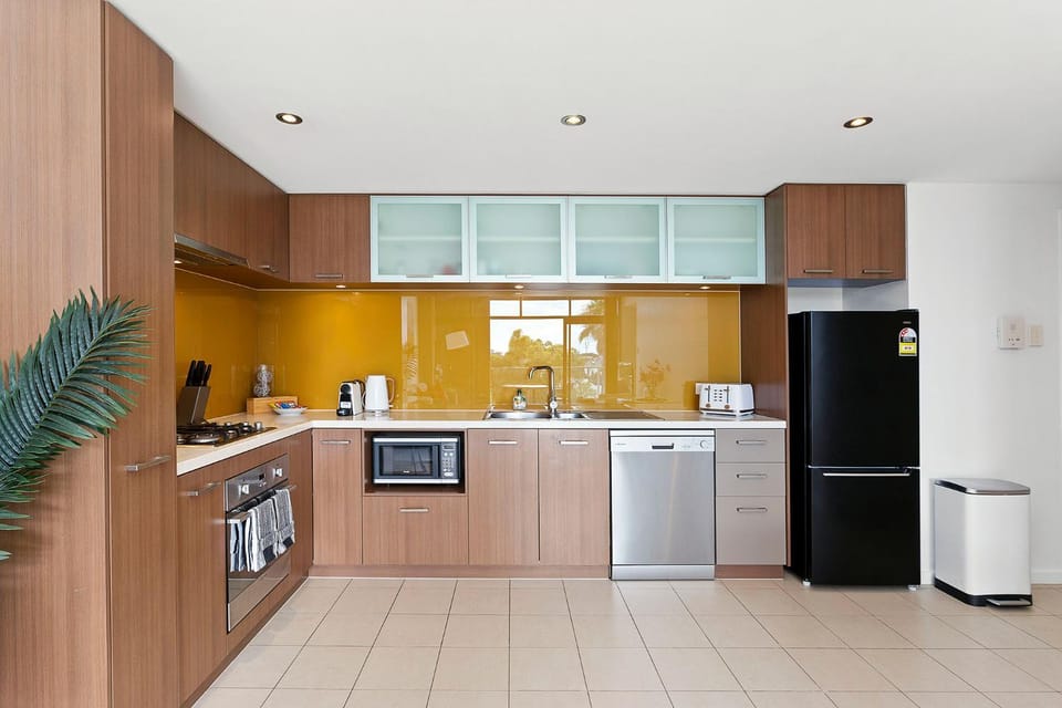 dishwasher, microwave, stove, kitchen