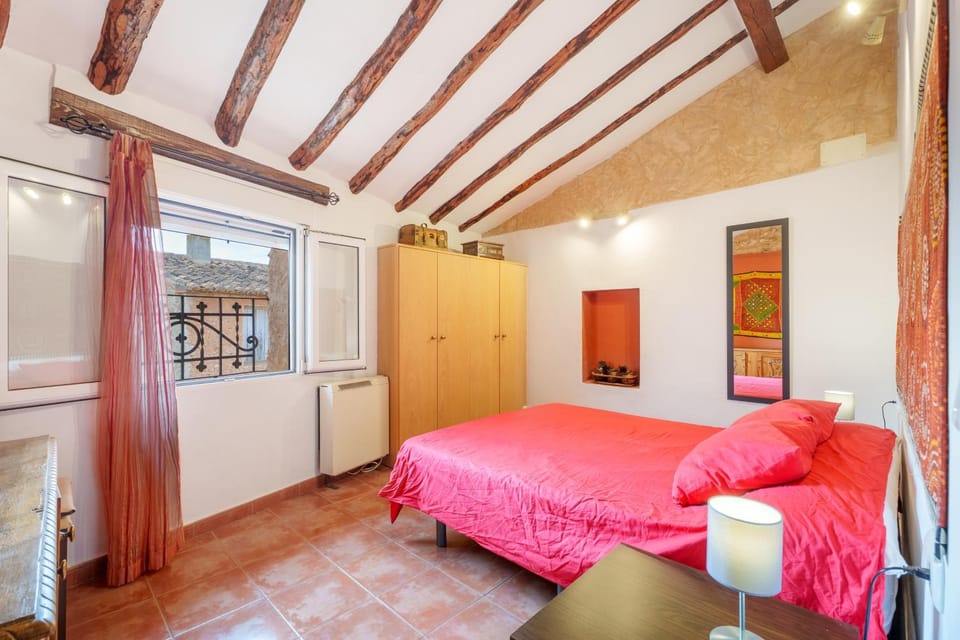Property building, Living room, Bedroom