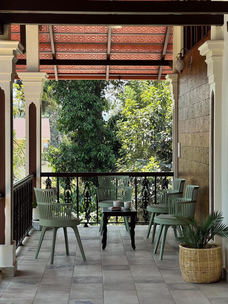 Balcony/Terrace, Seating area, Garden view
