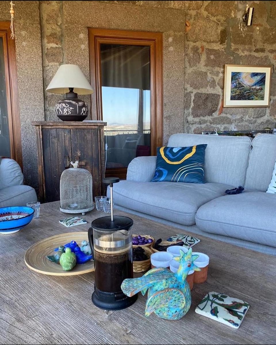 Mystic stone house at the ancient city of Assos House in Decentralized Administration of the Aegean