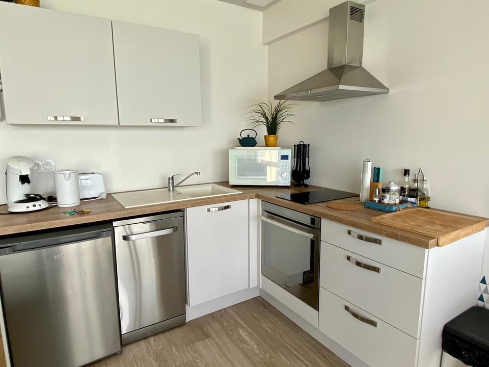 Appartement vue mer panoramique Apartment in Étretat