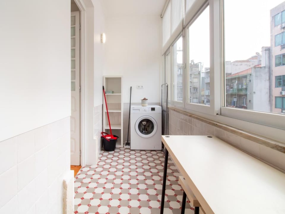 Balcony/Terrace, washing machine