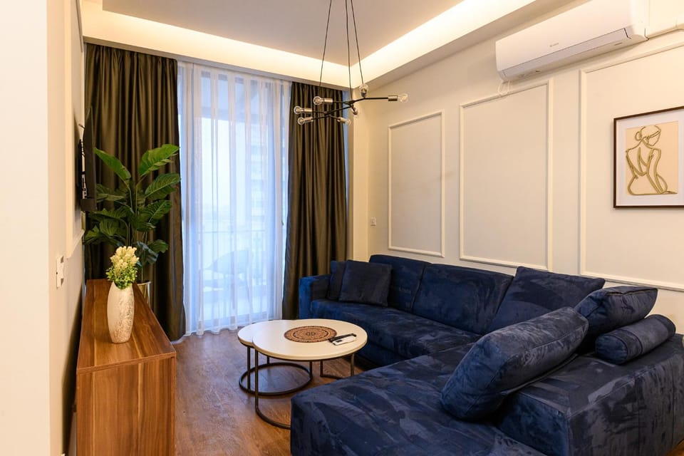 Living room, air conditioner