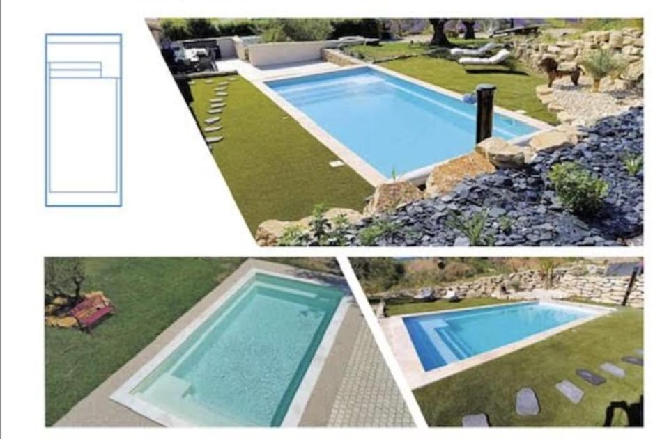 Les Oliviers de Lunéa, villa dans les hauteurs de Fayence Villa in Fayence