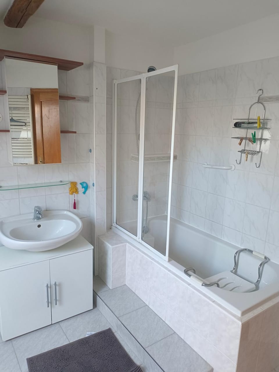Bathroom, Bath, towels