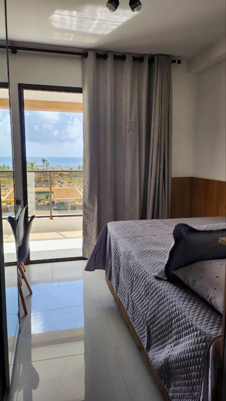 Estudio com vista mar e varanda Apartment in Salvador