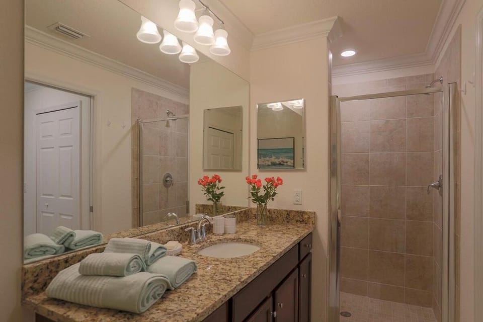 Shower, Bathroom, towels
