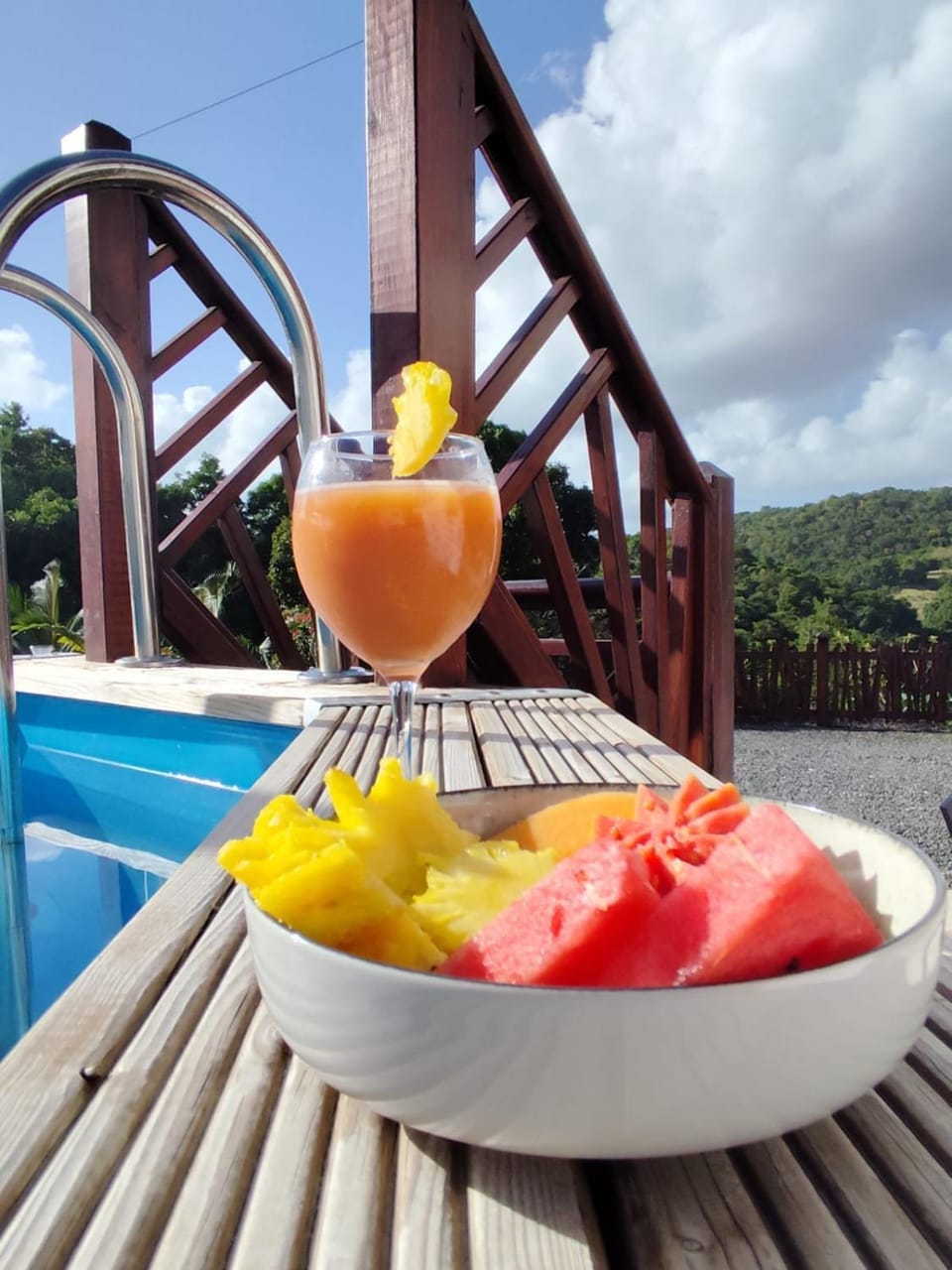 Natural landscape, View (from property/room), Pool view, Swimming pool