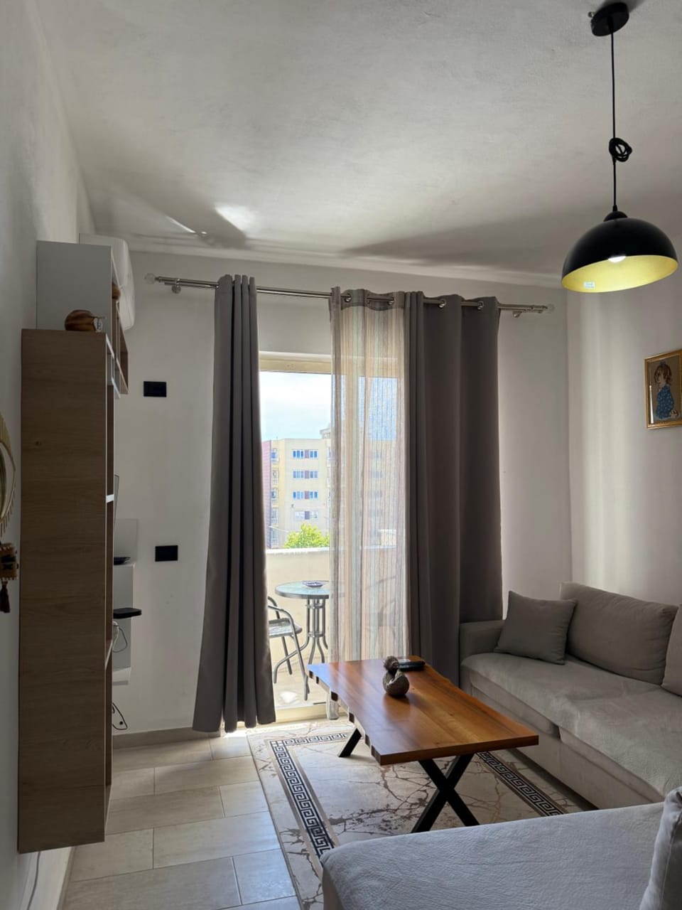 Bed, View (from property/room), Balcony/Terrace, Living room, Photo of the whole room, Seating area, Dining area, Bedroom