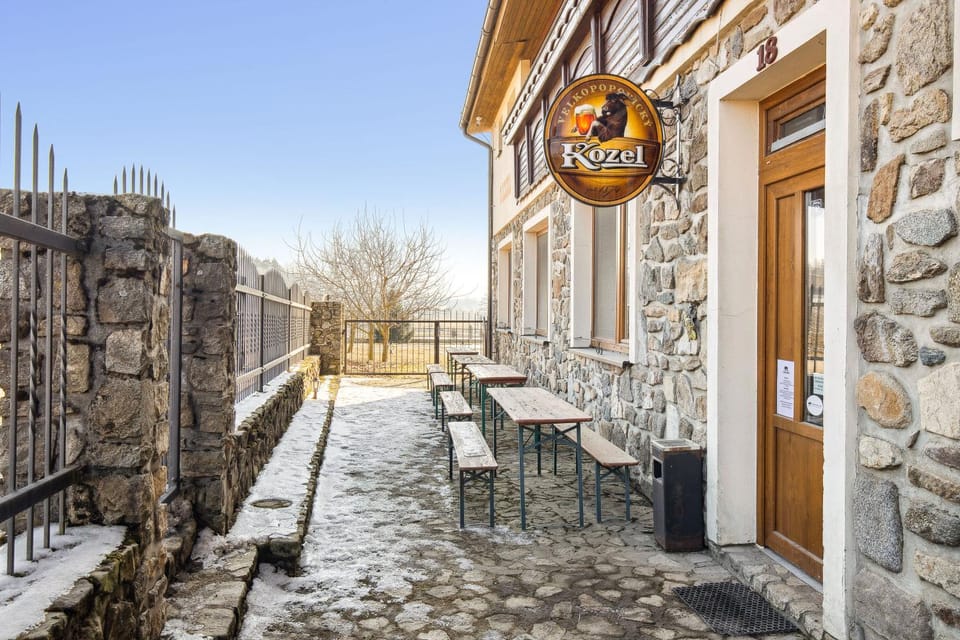 Property building, Day, Winter