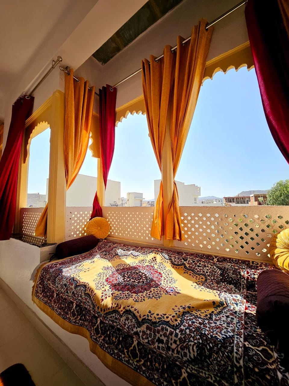 View (from property/room), Balcony/Terrace, Seating area