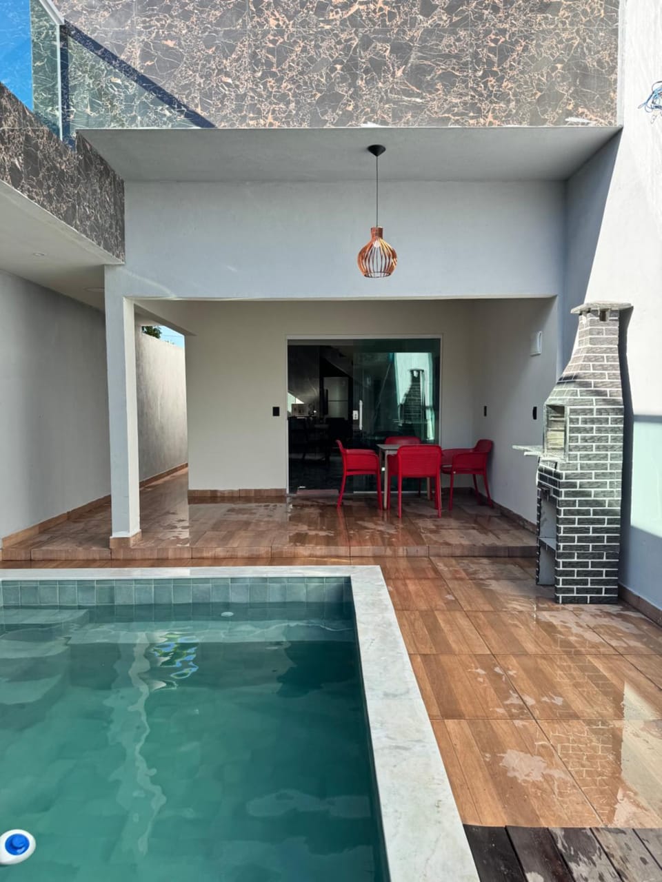 Patio, Day, Pool view, Swimming pool