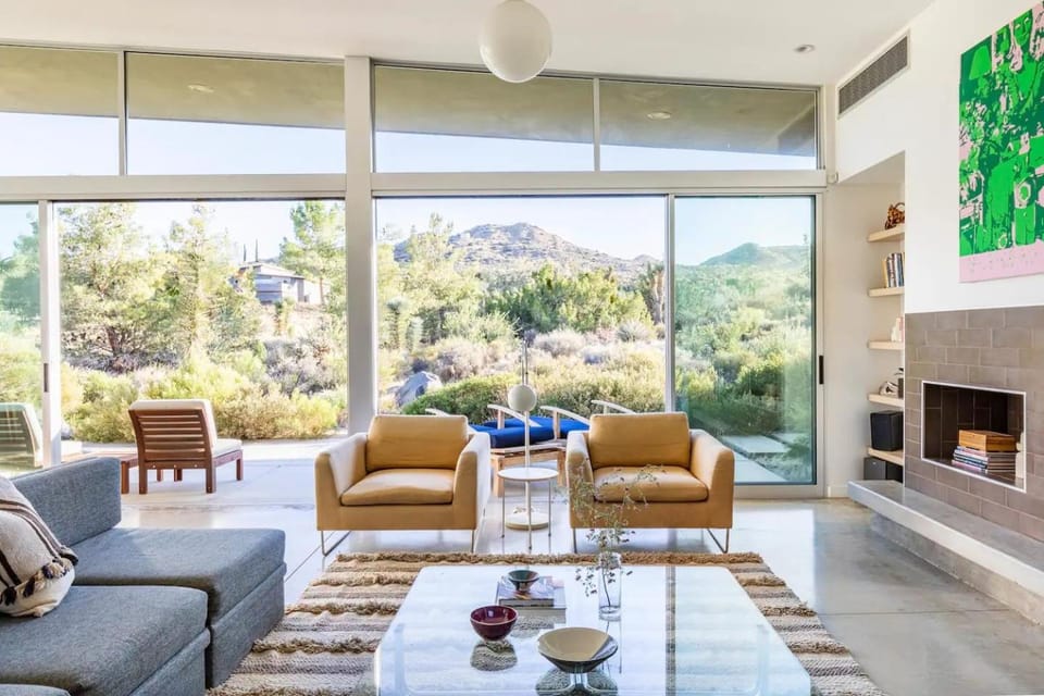 Living room, Garden view