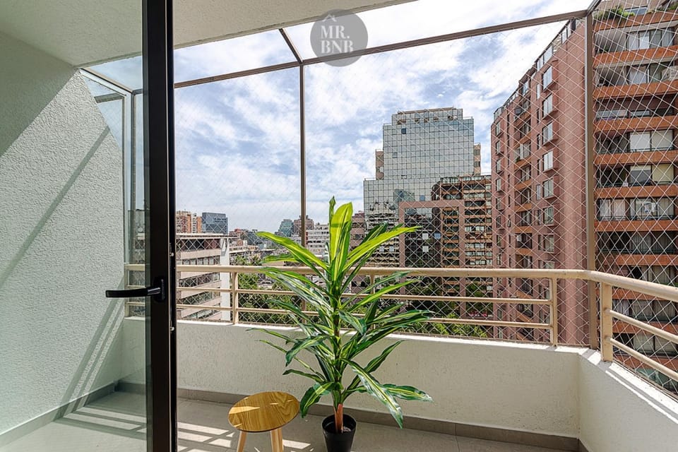 Departamento familiar con terraza en Providencia Apartment in Providencia