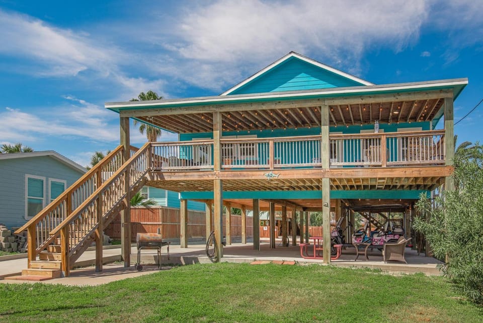 Casita Del Mar - Golf Cart Included Boat Parking House in Port Aransas