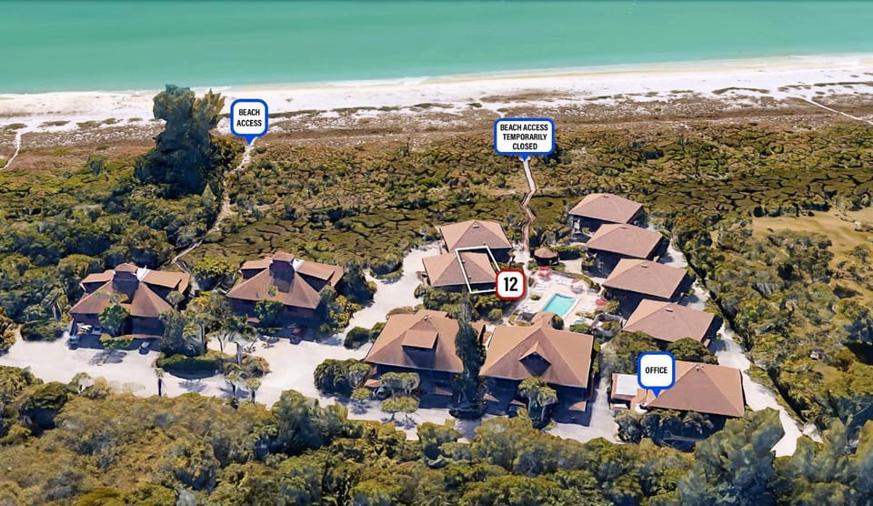 Pet Friendly Paradise on Sanibel Island with Private Beach - Signal Inn 12 House in Sanibel Island