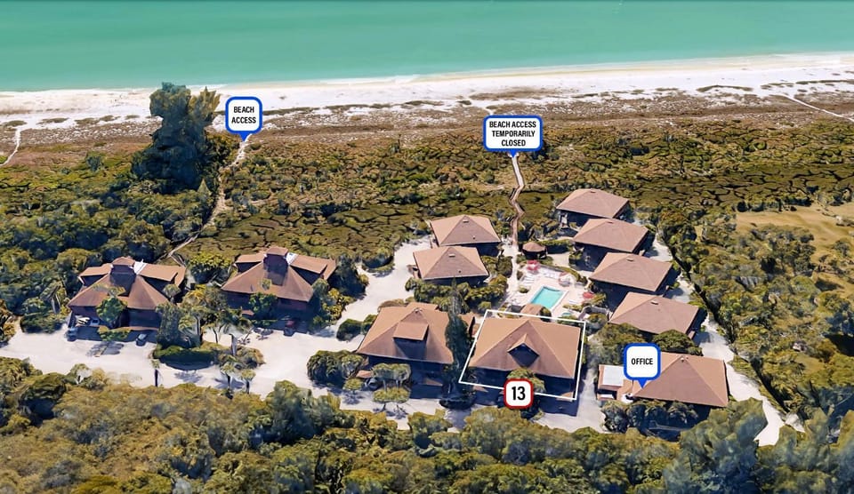 Spacious 3BR retreat with Full Wrap-Around Lanai - Sanibel Island - Pet Friendly - Signal Inn 13 House in Sanibel Island