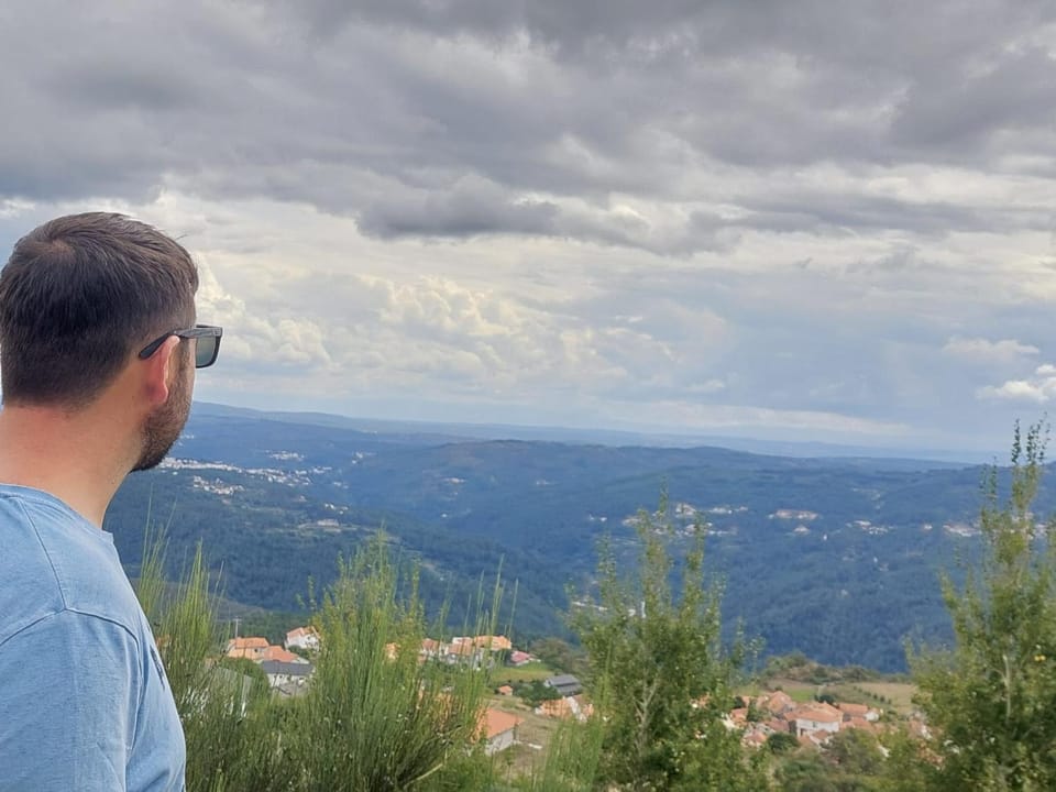 People, Natural landscape, Mountain view