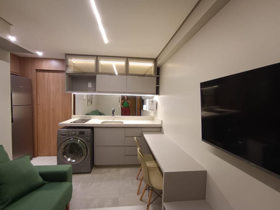 Apartamento um quarto e sala mobiliado Apartment in State of Goiás