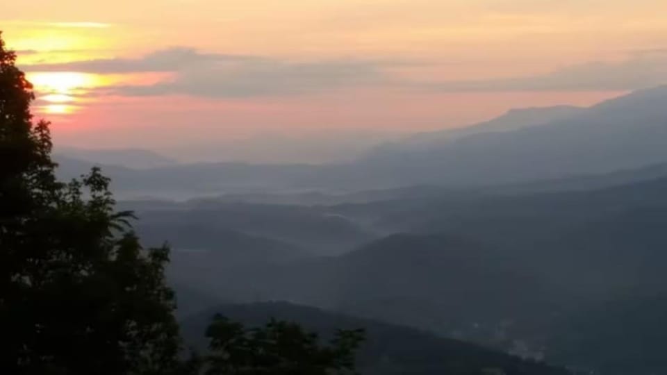 Mountain view, Sunrise